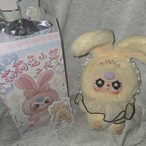 Baby Three Lily Rabbit Pendant